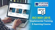 ISO 9001:2015 QMS Lead Implementer Training – Online Course